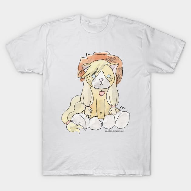 Harlock the Cat Cosplay: Applejack T-Shirt by Aqutalion